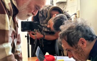 Gonzalo García-Pelayo y Lucía Seles, montaje